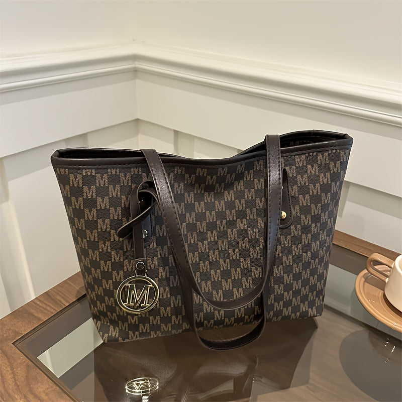 Elegant Women's Synthetic Leather Handbag