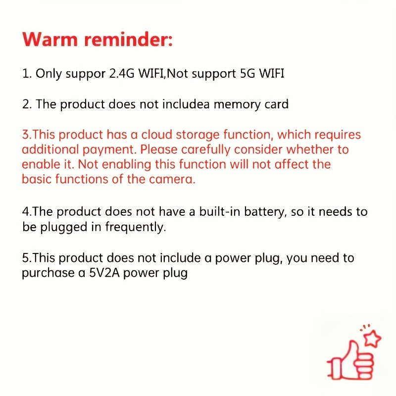 4pcs 1080P HD Security Camera, Color Night Vision HD Camera