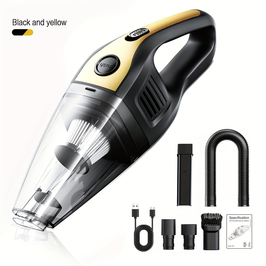 Portable Handheld Vacuum Cleaner for Home and Car Use