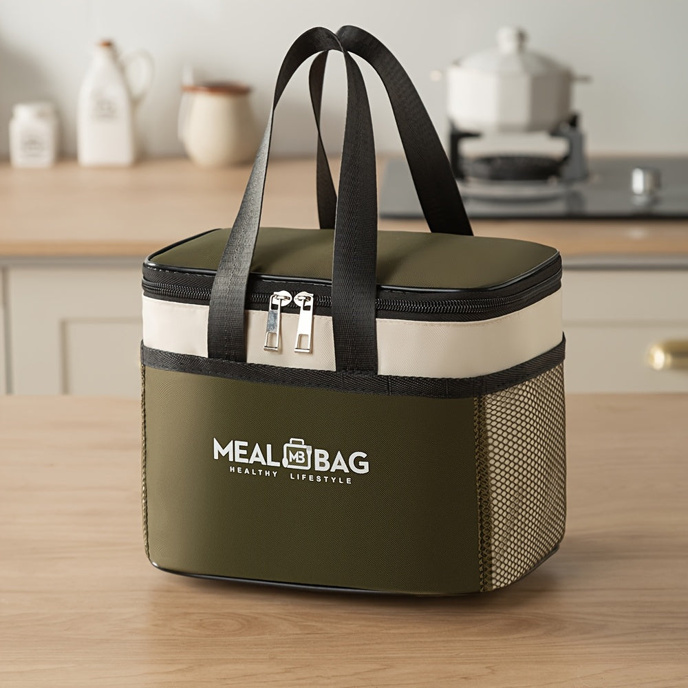 Insulated Lunch Bag - Large Capacity Thermal Tote