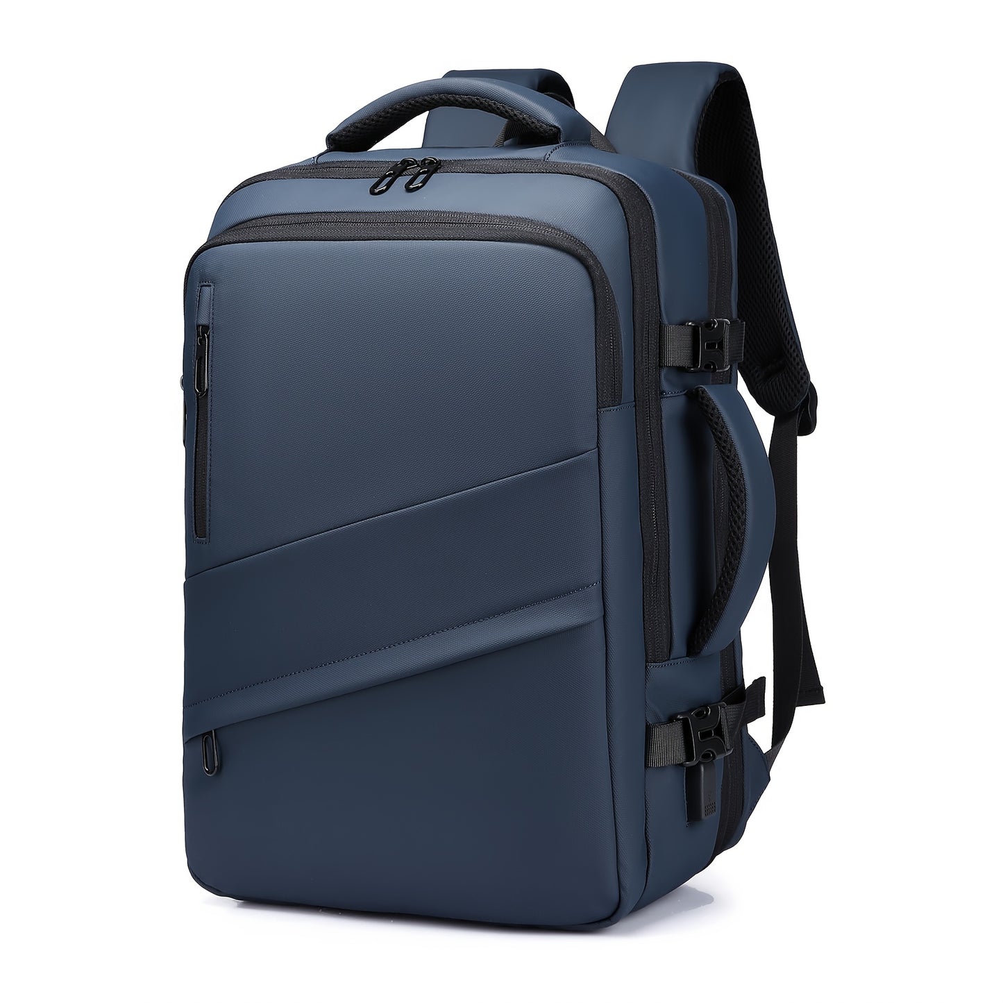 Expandable Travel Backpack with USB Charging Port