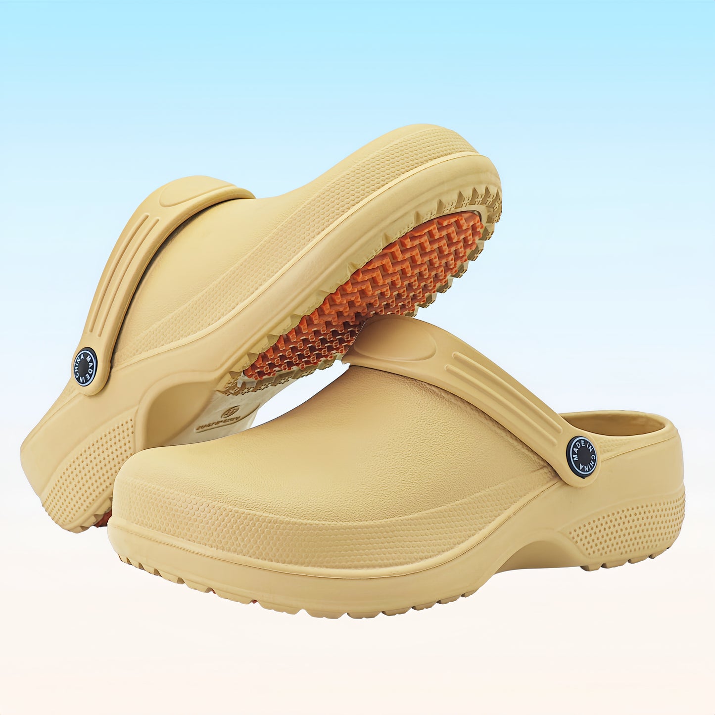 Professional Food Service Shoes | Breathable, Safe, Comfortable, Durable TPR Sole, All-Season Wear
