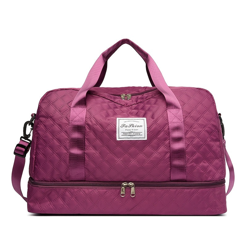 Travel Bag Large Capacity Women'S Gym Duffel