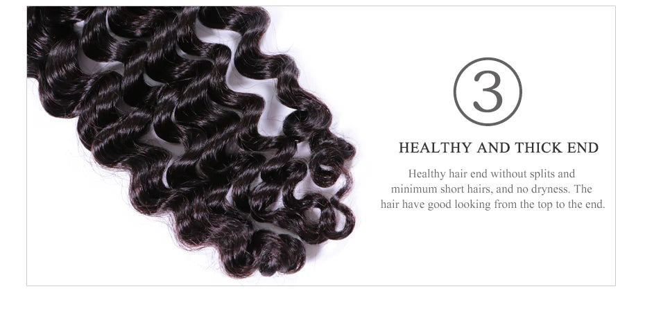 Queen Hair Products Brazilian Natural Wave More Wave Bundles With Closure 100% Virgin Human Raw Hair Bundles With Lace Closure