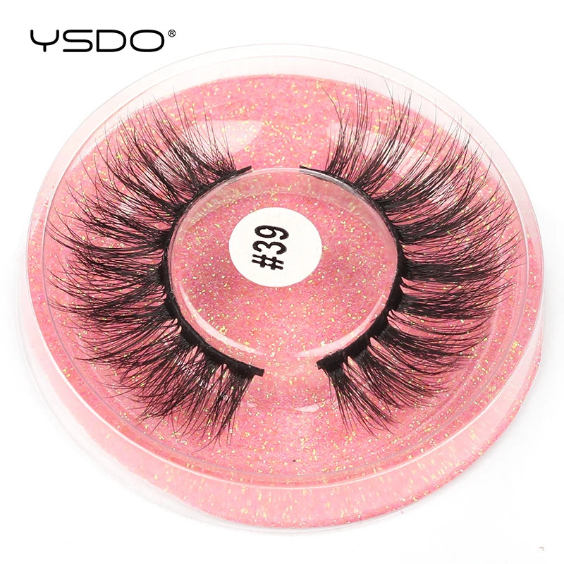 YSDO 10/20 Pairs fluffy mink eyelashes natural long 3D