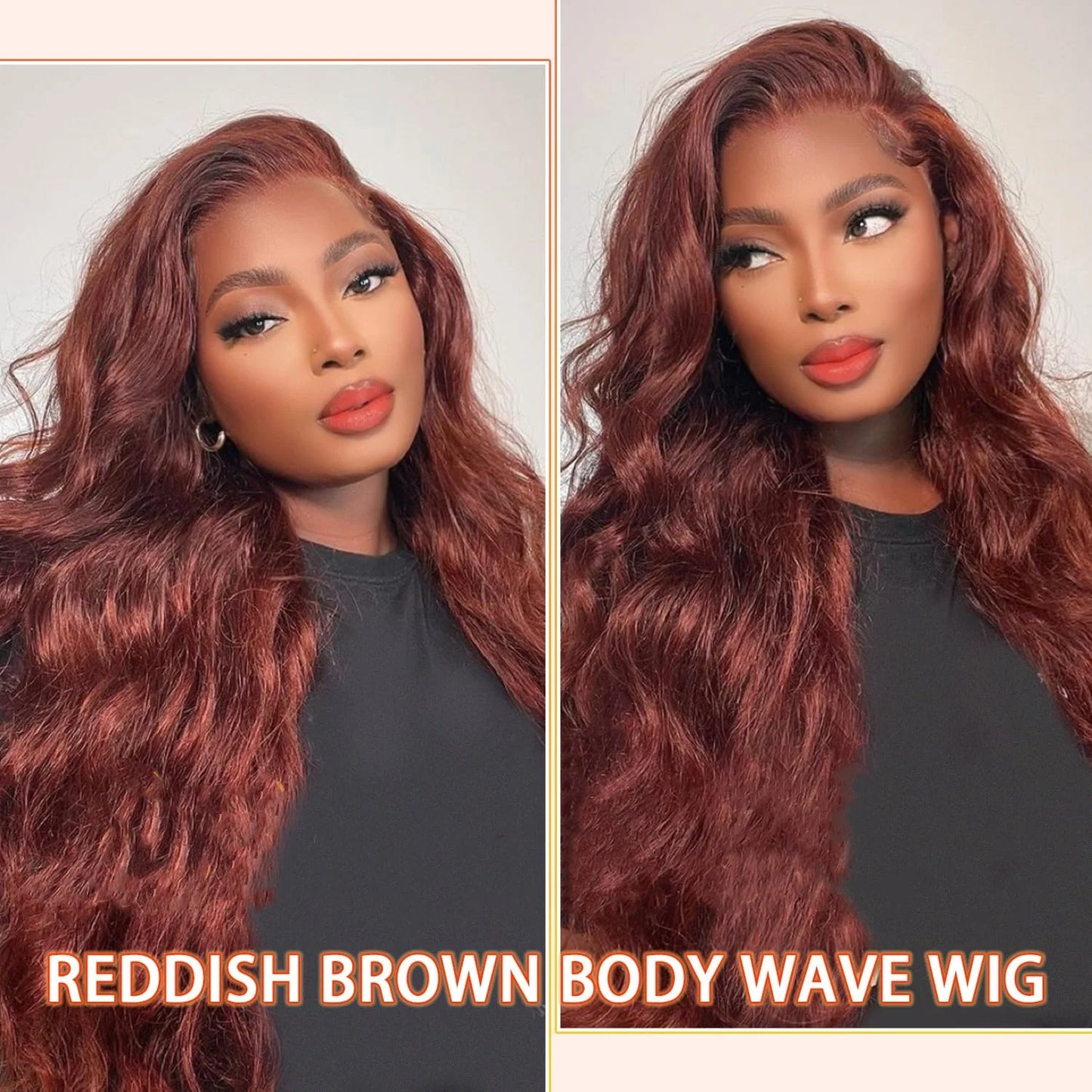 Body Wave 13x6 HD Lace Frontal Wigs Human Hair Colored Chocolate Brown Lace Front Wig 30 36 Inch Replacement Wig For Black Women