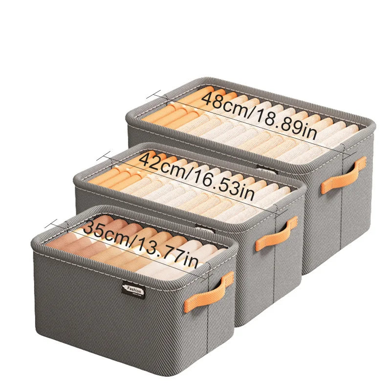 1/2/3PCS Collapsible Clothing Organizer Closet