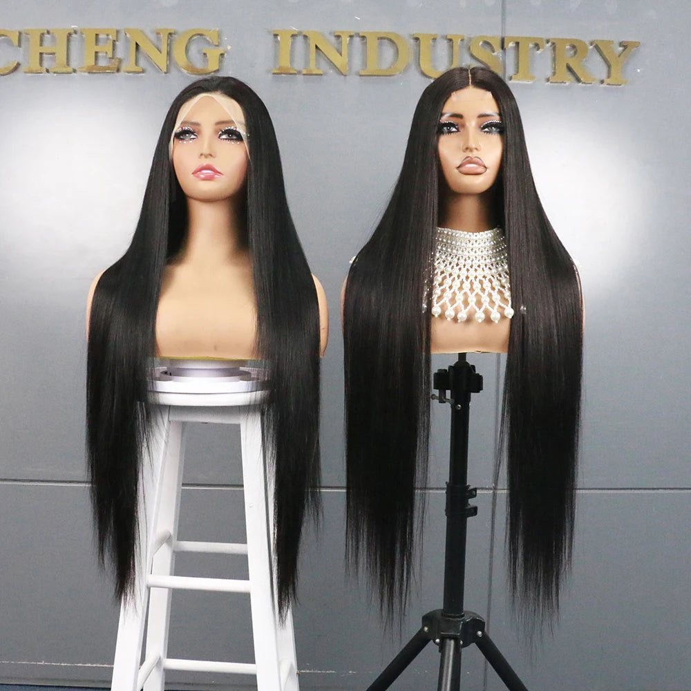 13x6 Lace Front Wigs Human Hair 200 Density Straight HD Lace Front Wigs Pre Plucked