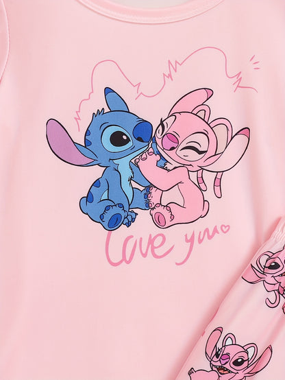 Disney Stitch Retardant Fabric Fashion Pajamas