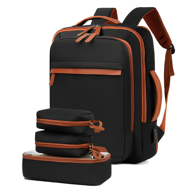 Durable Nylon Expandable Laptop Backpack