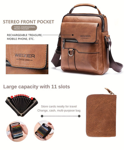 WEIXIER Crossbody Bag, Men's