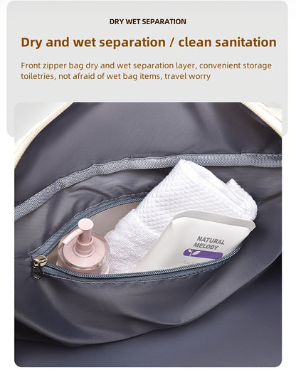 Zuomanni Large Capacity Women's Gym Bag