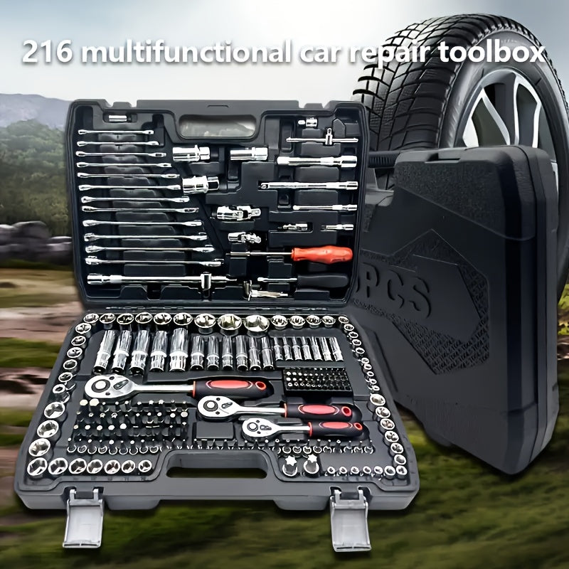 216/46pcs Mechanical Tool Socket Set