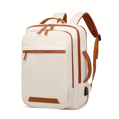 Durable Nylon Expandable Laptop Backpack