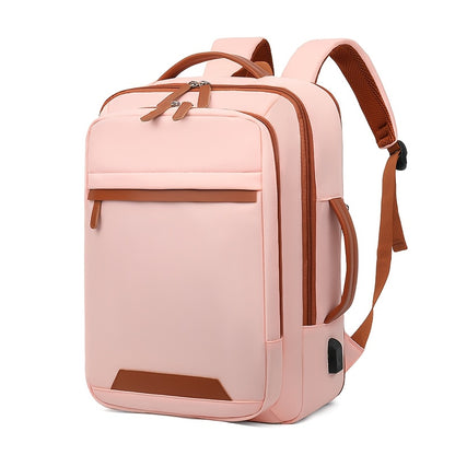 Durable Nylon Expandable Laptop Backpack