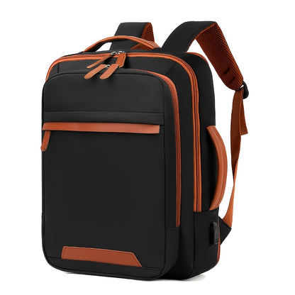 Durable Nylon Expandable Laptop Backpack