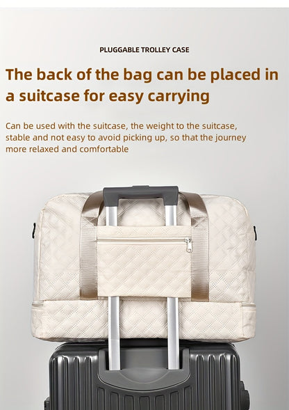 Zuomanni Large Capacity Women's Gym Bag