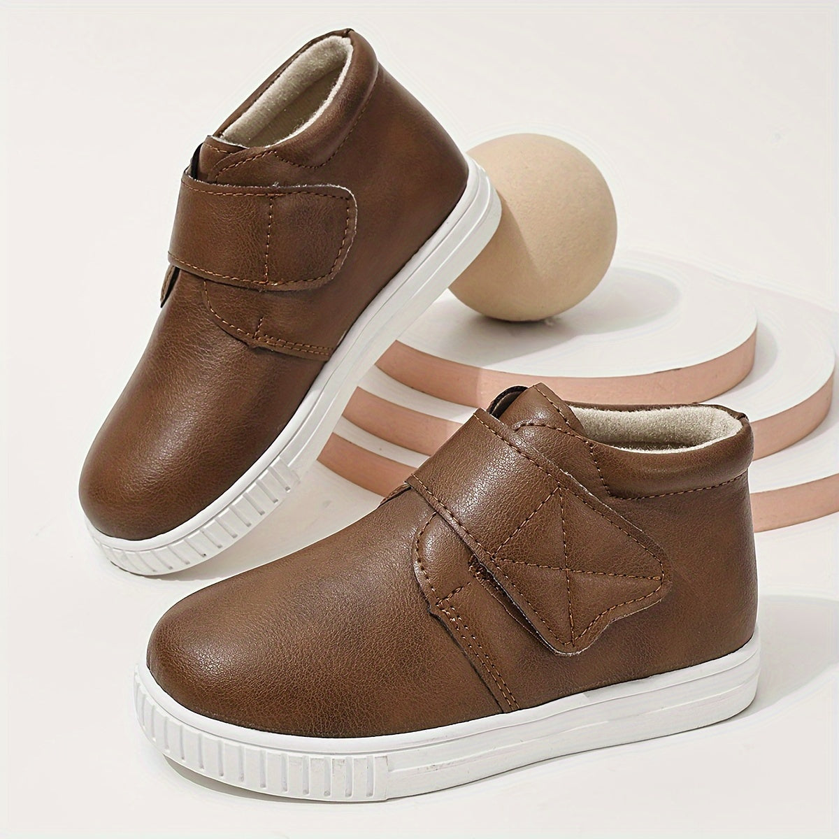 Casual Solid Color Boots For Boys