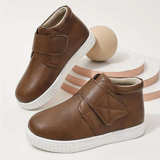 Casual Solid Color Boots For Boys