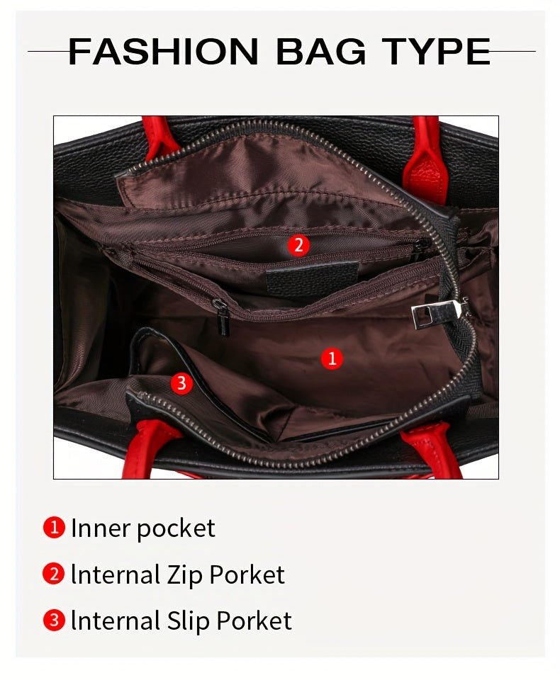 Luxury Genuine Leather Handbag