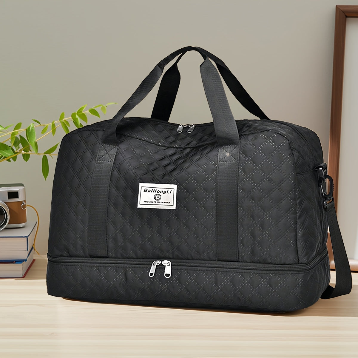 Large Capacity Nylon Travel Duffel Bag