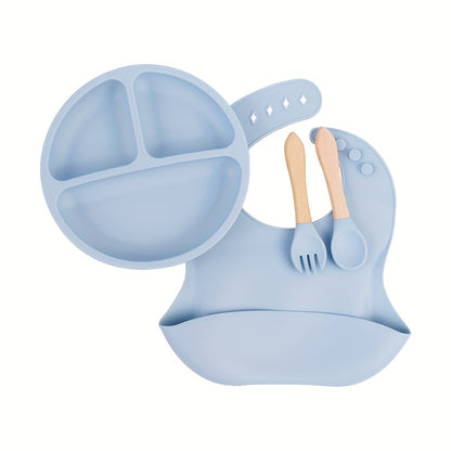 Personalized Silicone Weaning Kit, Cartoon Weaning Kit for Toddlers and Babies