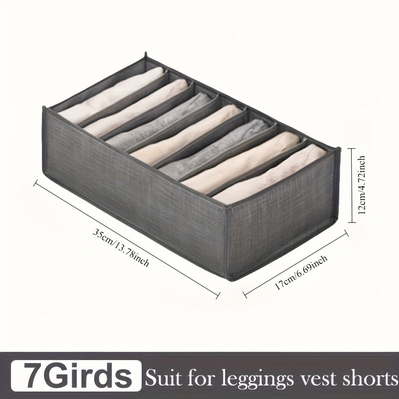 1pc Foldable Garment Storage Box Organizer