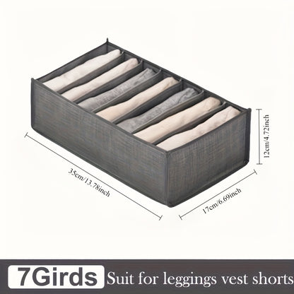 1pc Foldable Garment Storage Box Organizer