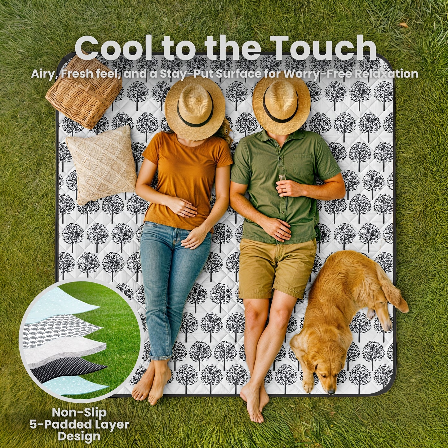 Jumbo Outdoor Picnic Blanket