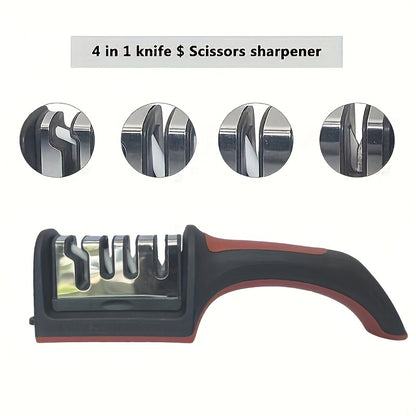 Professional 4-Stage 1pc Knife Sharpener