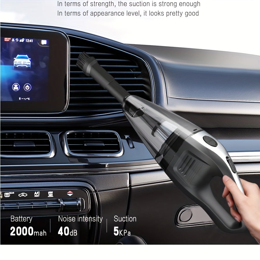 Portable Handheld Vacuum Cleaner for Home and Car Use