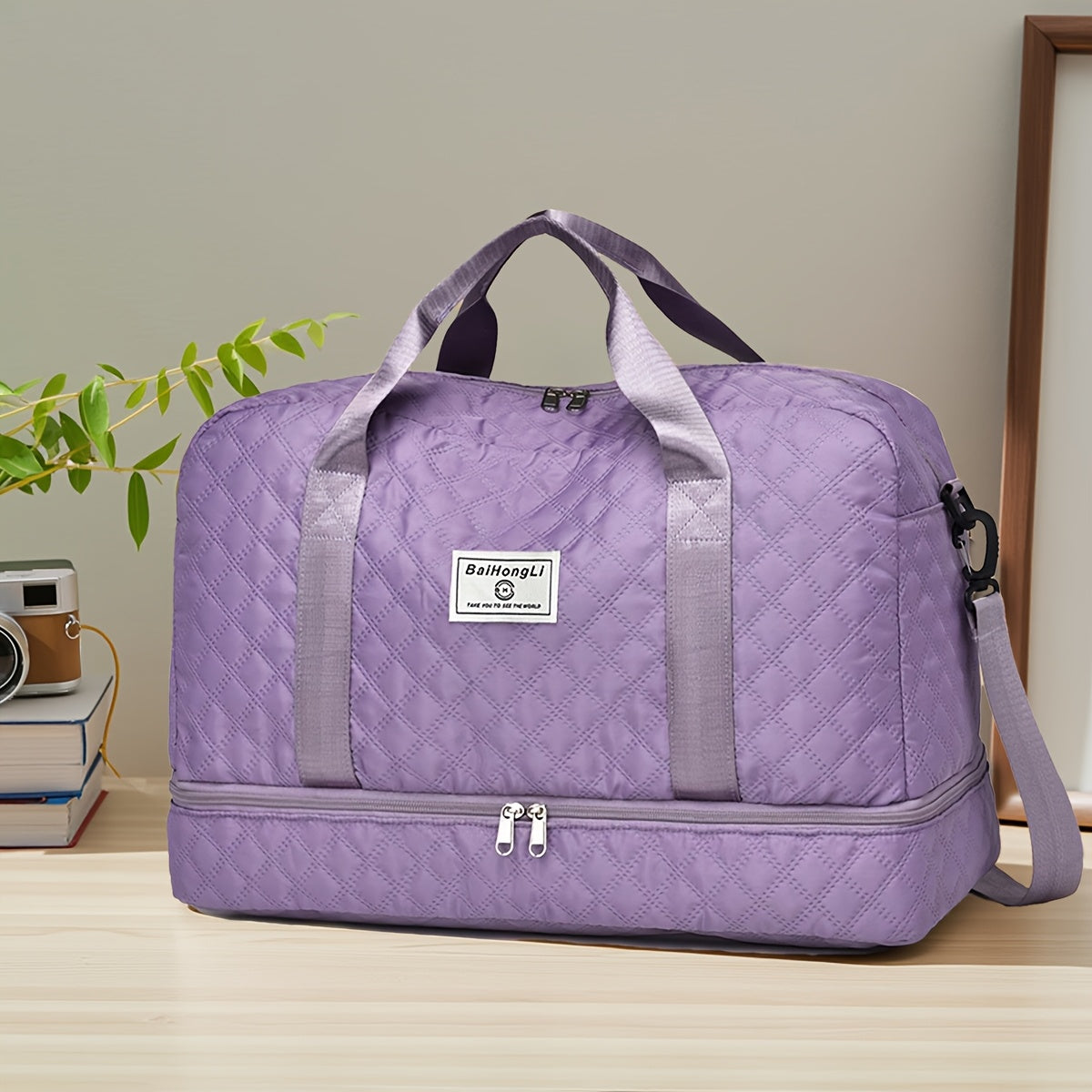 Large Capacity Nylon Travel Duffel Bag