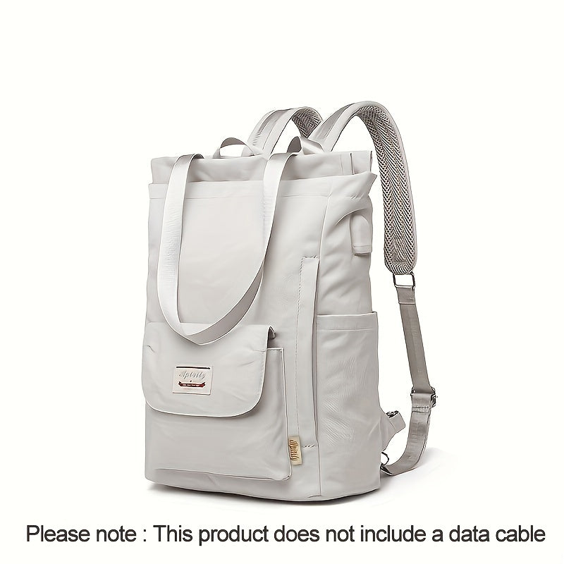 Adjustable Strap Laptop Backpack - Durable Nylon