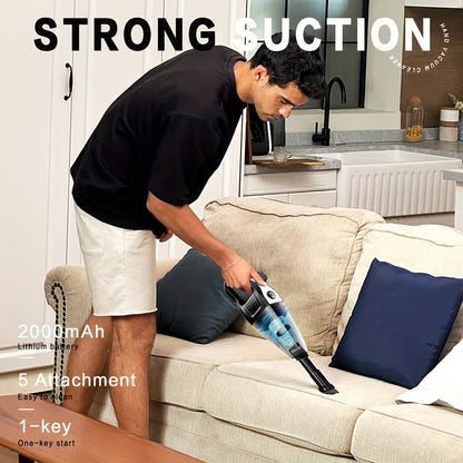 Portable Handheld Vacuum Cleaner for Home and Car Use