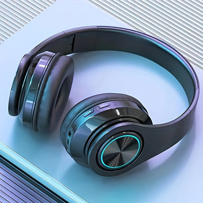 39 Luminous Wireless Headphones with Plug-in