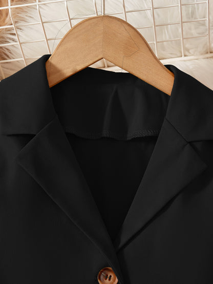 Striped Jumpsuit Set with Belt