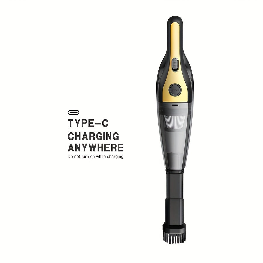 Portable Handheld Vacuum Cleaner for Home and Car Use