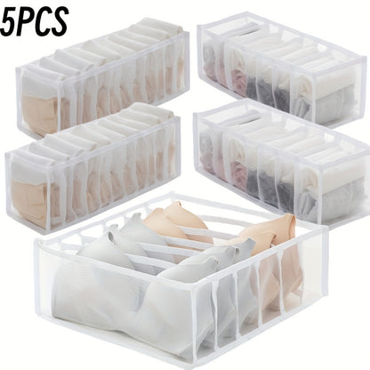 5-Pack Foldable Closet Organizer