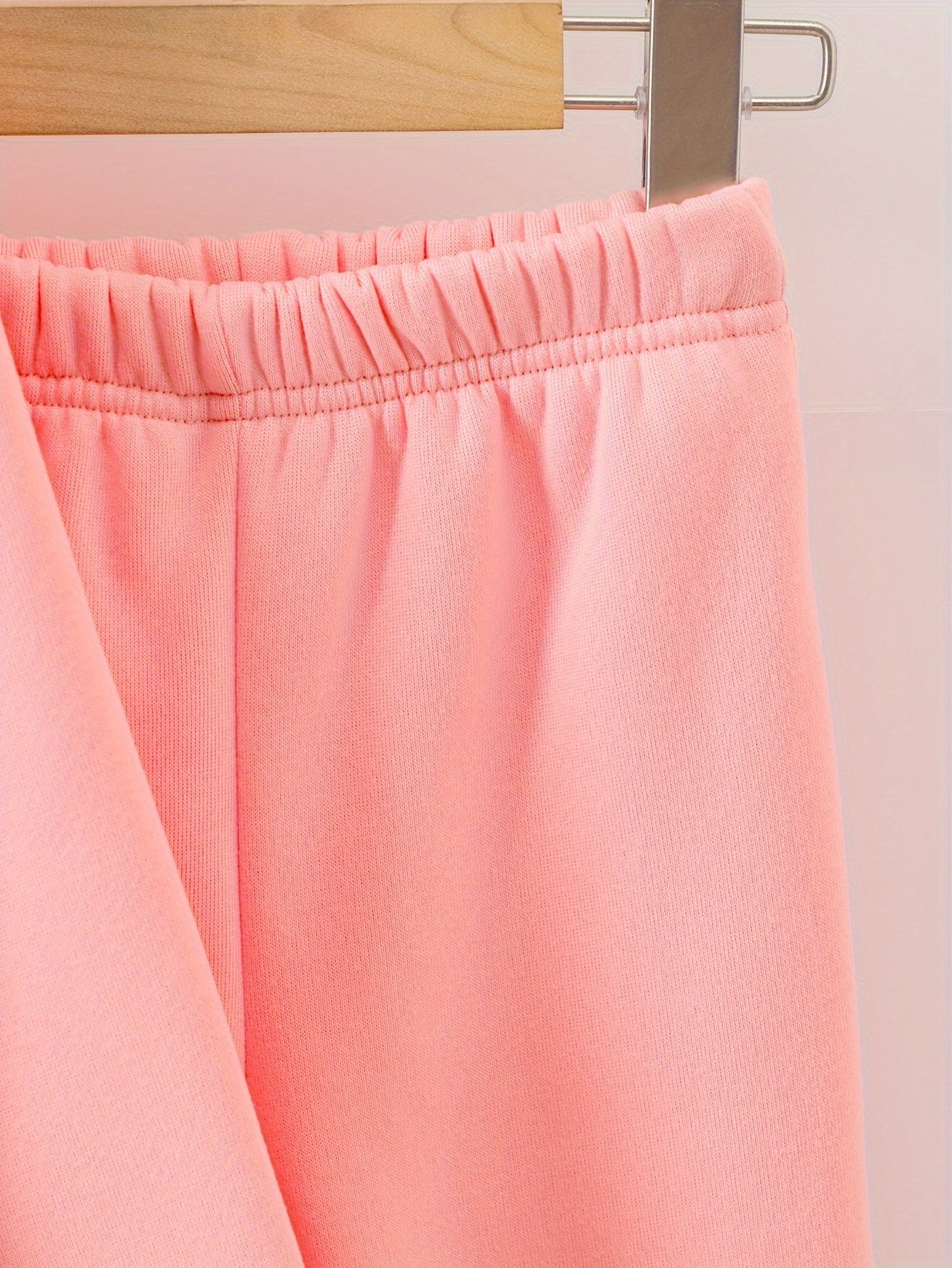 Girls' Autumn Hoodies Paired With Sports Pants