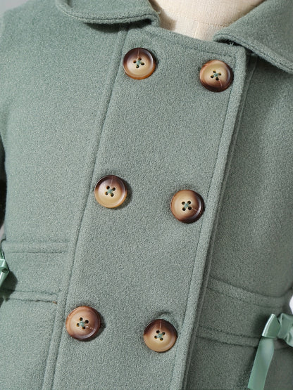 Girls' Autumn and Winter Warm Coats