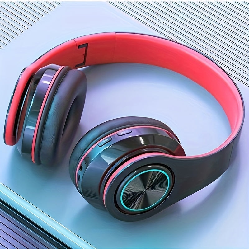 39 Luminous Wireless Headphones with Plug-in