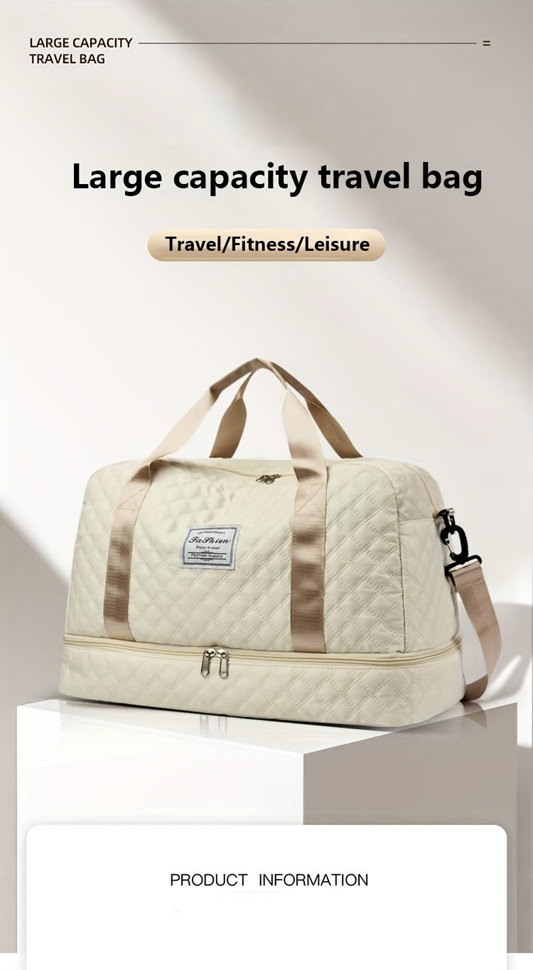 Travel Bag Large Capacity Women'S Gym Duffel