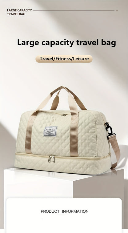 Travel Bag Large Capacity Women'S Gym Duffel