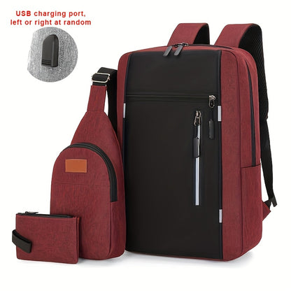 3PS Business Oxford Cloth Shoulder Bag