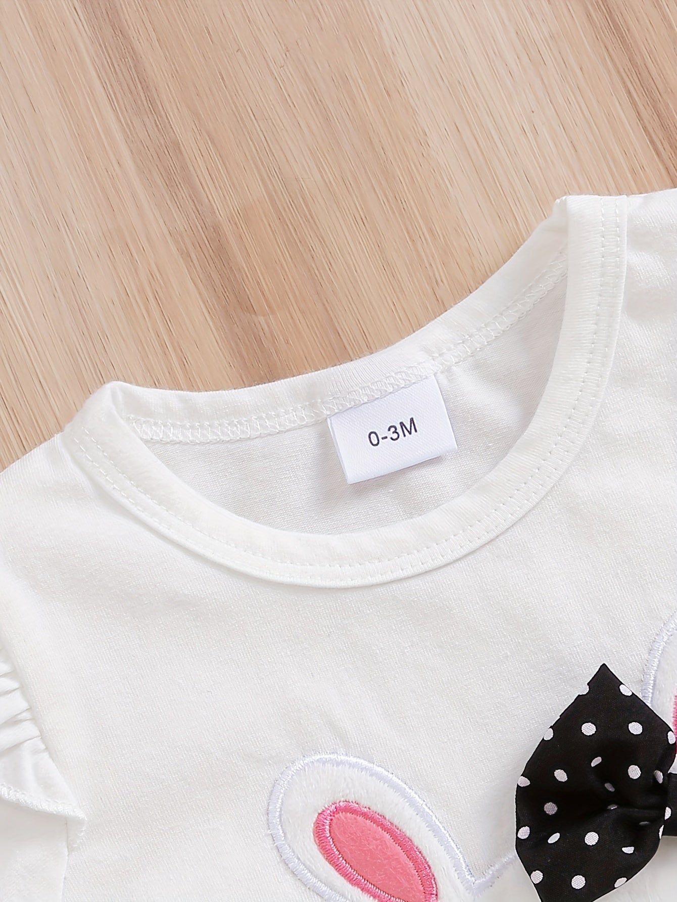 Baby Girl'S Cute Rabbit Long Sleeve Top