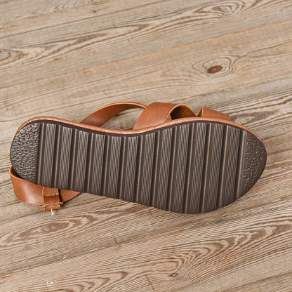 Elegant Women'S Sandals, Vintage-Style Beach Shoes