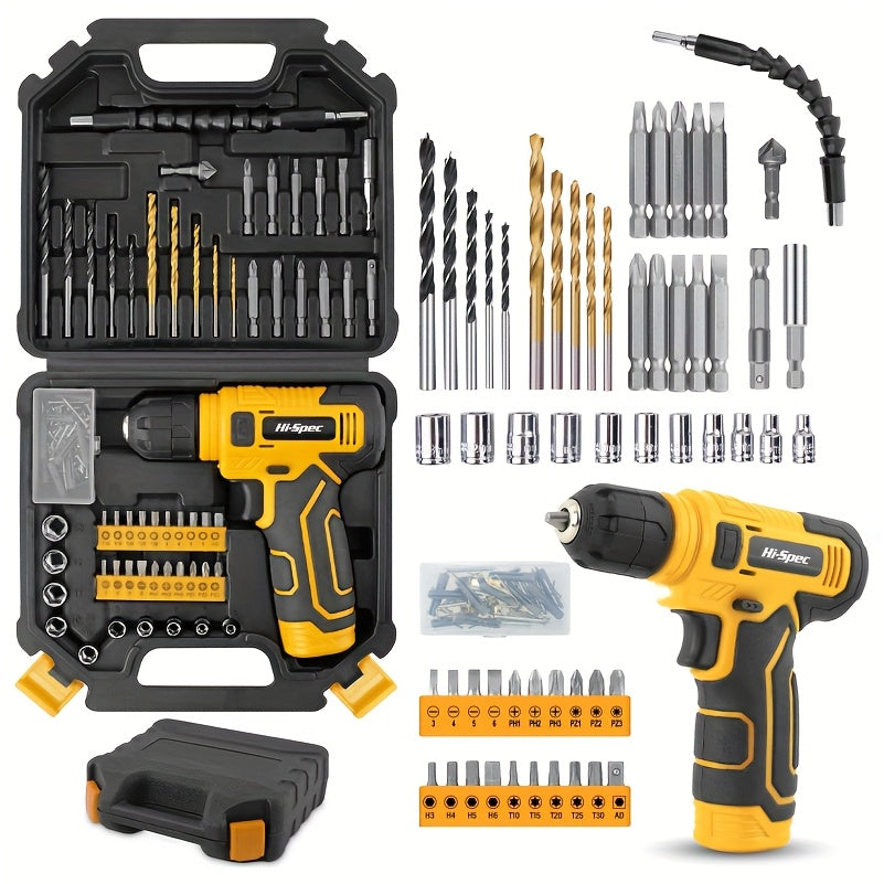 Hi-Spec Electric Screwdriver Bit Set with Drill Accessories
