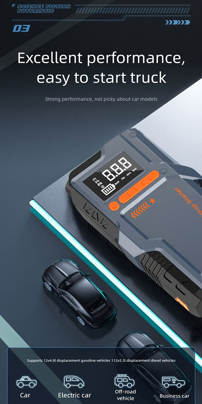 Heavy-Duty Car Emergency Starter