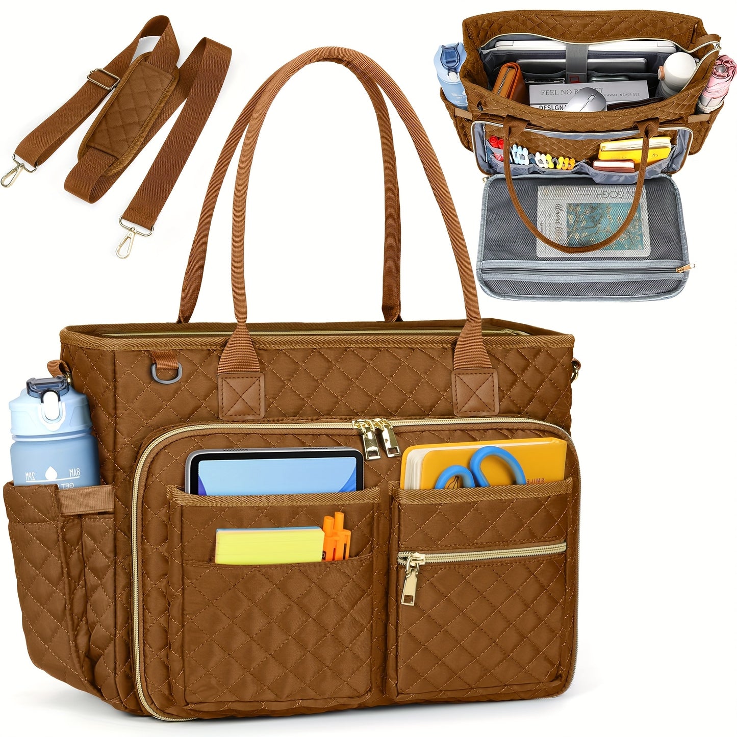 NUBILY Teacher'S Laptop Bag 15.6-inch