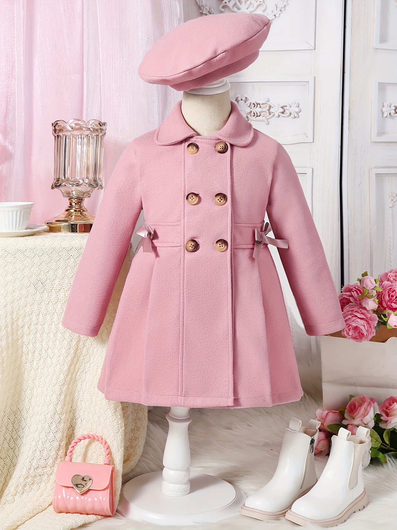 Girls' Autumn and Winter Warm Coats